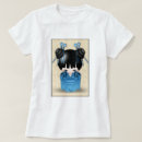 Recherche de poupée kokeshi tshirts Geisha