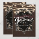 Recherche de faux cuir invitations Rustique
