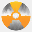 Recherche de symbole rayonnement autocollants Atomique