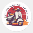 Recherche de vélo classique autocollants Rétro