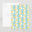 Recherche de oeufs plat cartes postales Nourriture