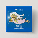 Recherche de noël carrés badges Chrétien