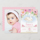 Recherche de cygnes blancs invitations Pour enfants