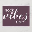 Recherche de positive vibes cartes postales Motivation