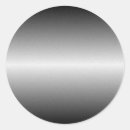 Recherche de métal balayé autocollants Argent