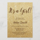Recherche de glamour baby shower invitations Moderne
