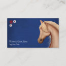 Recherche de cheval bleu cartes visite Blanc