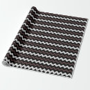 Recherche de rayé noir et blanc papier cadeau Pour elle