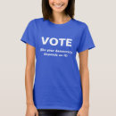 Recherche de vote femme tshirts Élection