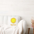 Recherche de rayon coussins Ensoleillé