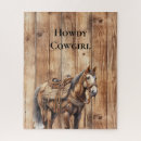 Recherche de western puzzles Cowgirl
