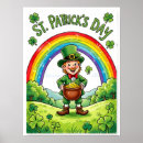 Recherche de trèfle irlandais posters Bonne chance
