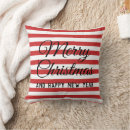 Recherche de blanc joyeux noël coussins Rouge