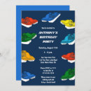 Recherche de couleur vive invitations Pour enfants