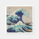 Recherche de vague serviettes Hokusai