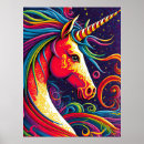 Recherche de rainbow unicorn posters Unicorne
