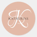 Recherche de calligraphie monogramme autocollants Nom de famille