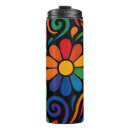 Recherche de motif des années 60 tasses Hippie