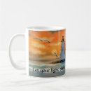 Recherche de mouettes tasses Lever de soleil
