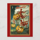 Recherche de diable vintage cartes postales Jack o' lantern