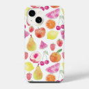 Recherche de motif de fruit iphone coques Coloré