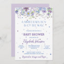Recherche de blue and purple invitations Élégant