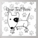 Recherche de chien de bull terrier art Drôle