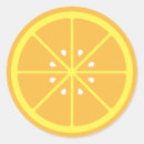 Recherche de orange fruit autocollants Agrumes
