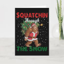 Recherche de bigfoot vœux cartes Xmas