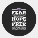 Recherche de sucer autocollants Sensibilisation au cancer