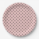 Recherche de polka rose Rose et noir