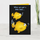 Recherche de poisson rouge anniversaire cartes Humoristique