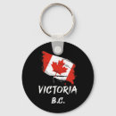 Recherche de drapeau du canada porteclés Rétro