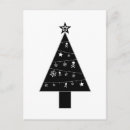 Recherche de noël arbre cartes postales Gothique