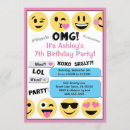 Recherche de emoji d anniversaire invitations Parti