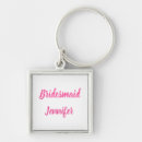 Recherche de bridesmaids porteclés Demoiselle