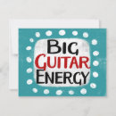 Recherche de guitariste vœux cartes Rocker