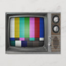 Recherche de télévision vintage cartes postales Vieux