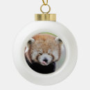 Recherche de panda rouge ornements Noël