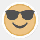 Recherche de cool emoji autocollants Lunettes de soleil