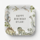 Recherche de dinosaur paper assiettes Enfants