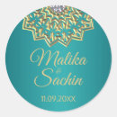 Recherche de mandala vert autocollants Sarcelle