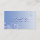 Recherche de spa naturel cartes visite Floral