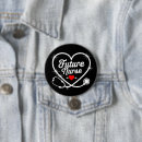 Recherche de future infirmière badges Étudiant en soins infirmiers