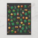 Recherche de porte bonheur cartes postales Shamrock
