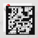 Recherche de puzzle invitations Noir