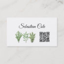 Recherche de herbs cartes visite Aquarelle