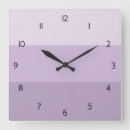 Recherche de rayures violettes horloges Tendance