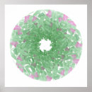 Recherche de motif mandala posters Fleurs