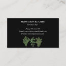 Recherche de gastronomique cartes visite Moderne